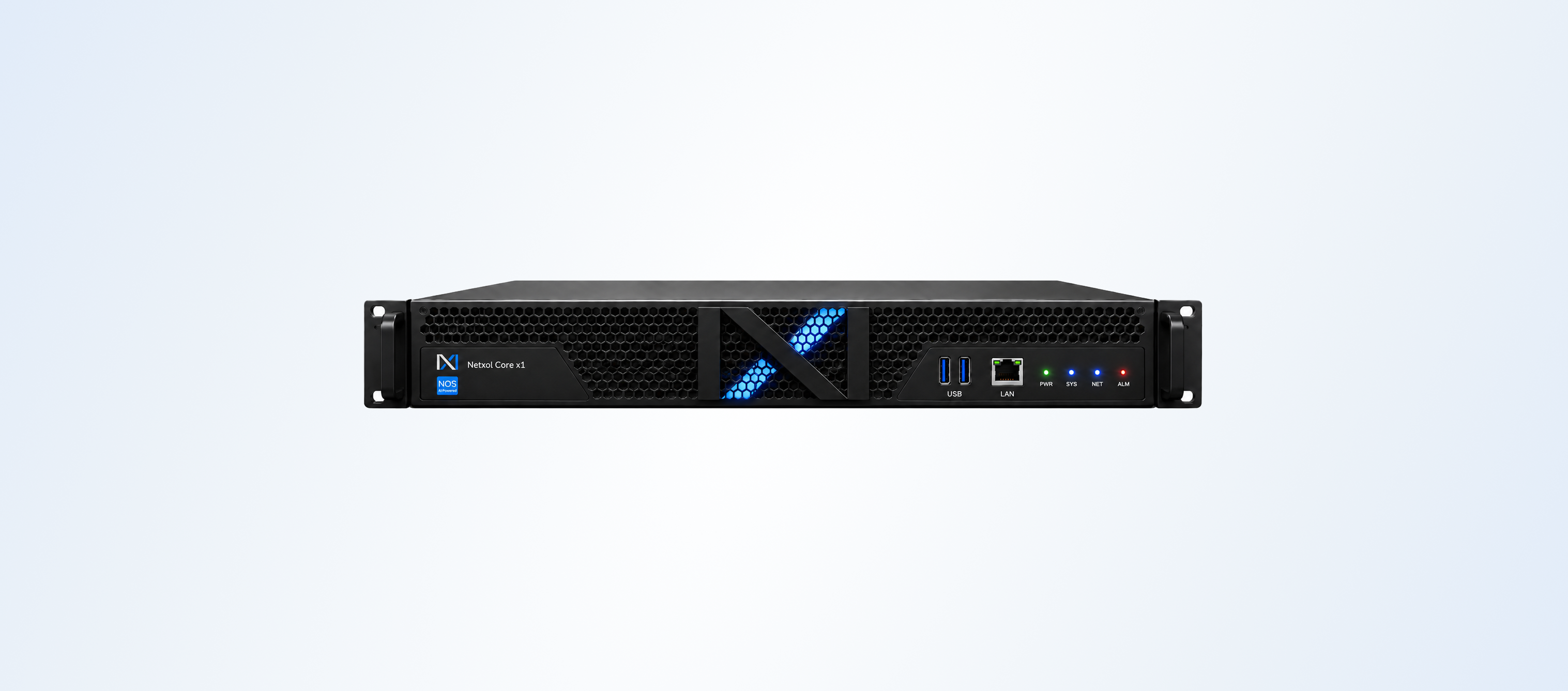NetXol Core X1 — a compact 1U server appliance for small ISPs