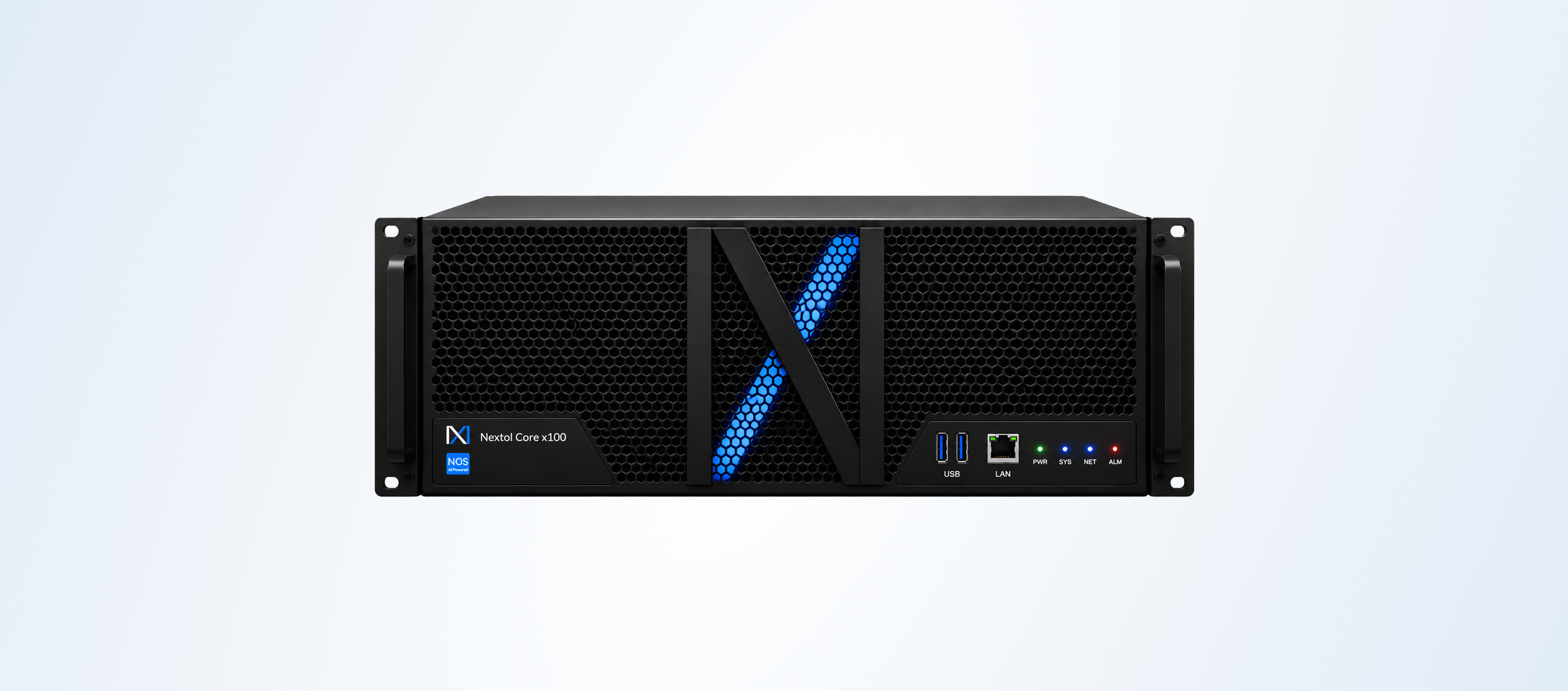NetXol Core X100 — a 4U cluster node for national carrier deployments