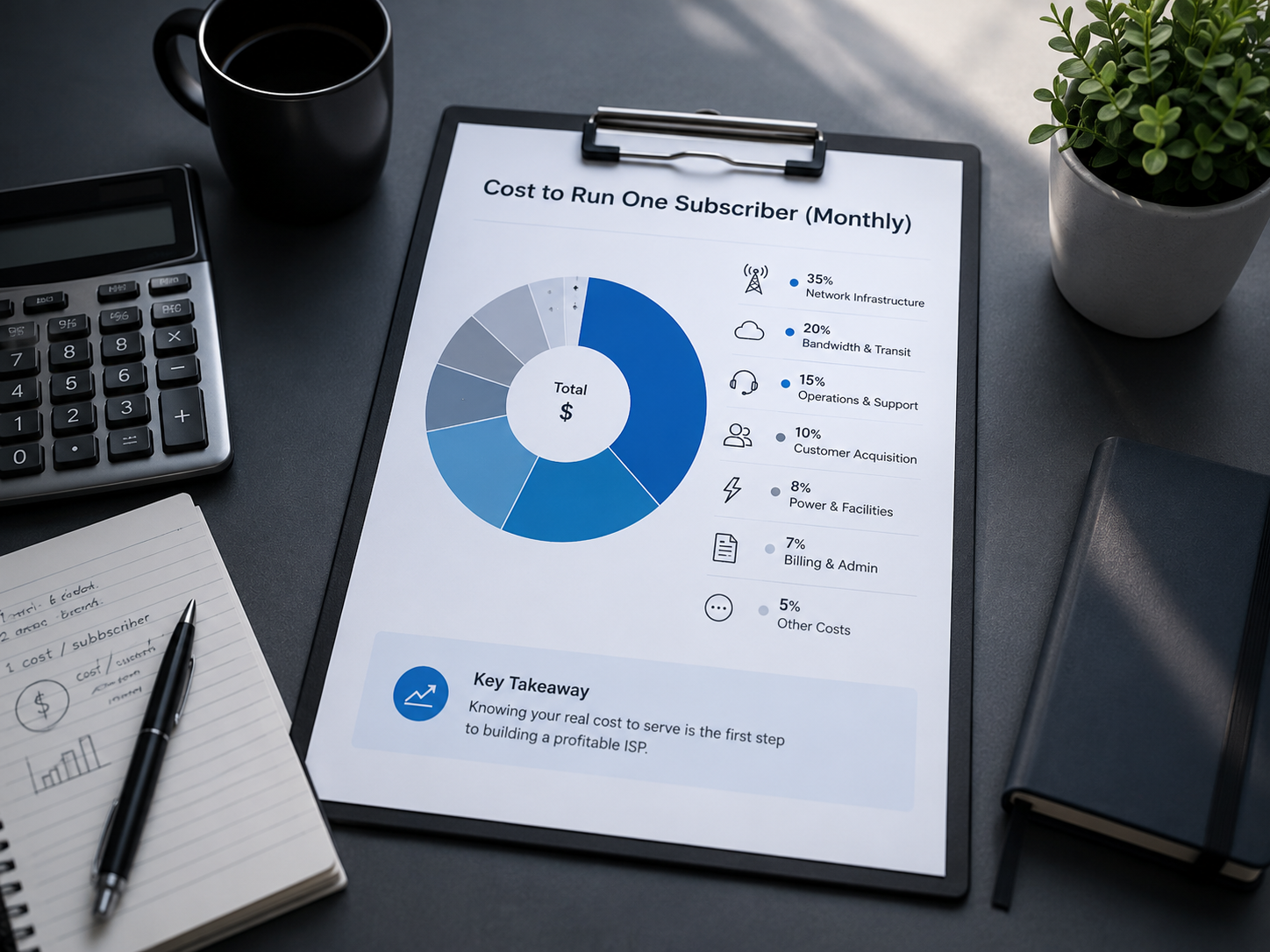 The OpEx anatomy of an FTTH ISP — where your money actually goes